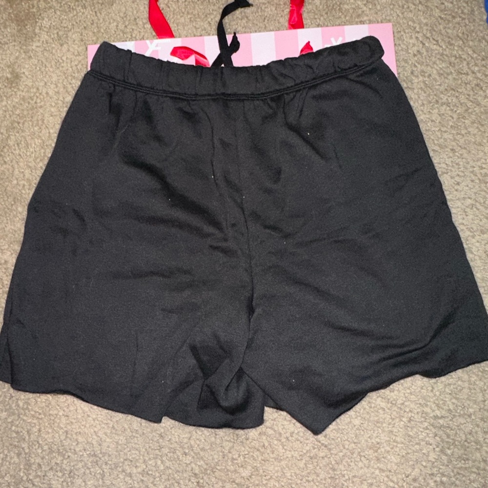 Pink logo dad shorts black and tan are new with tags. Gray is used. - Picture 2 of 10